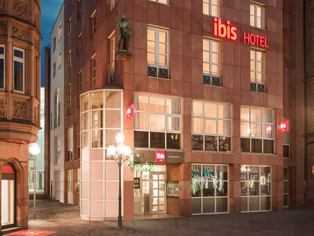 Ibis Hotel Nurnberg Altstadt Екстер'єр фото
